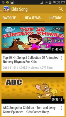 Kids Song android App screenshot 5